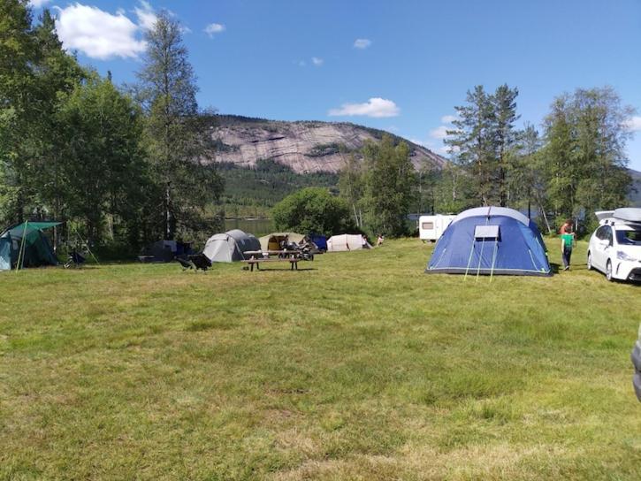 Fossumsanden Camping Og Hytter Fyresdal Ngoại thất bức ảnh