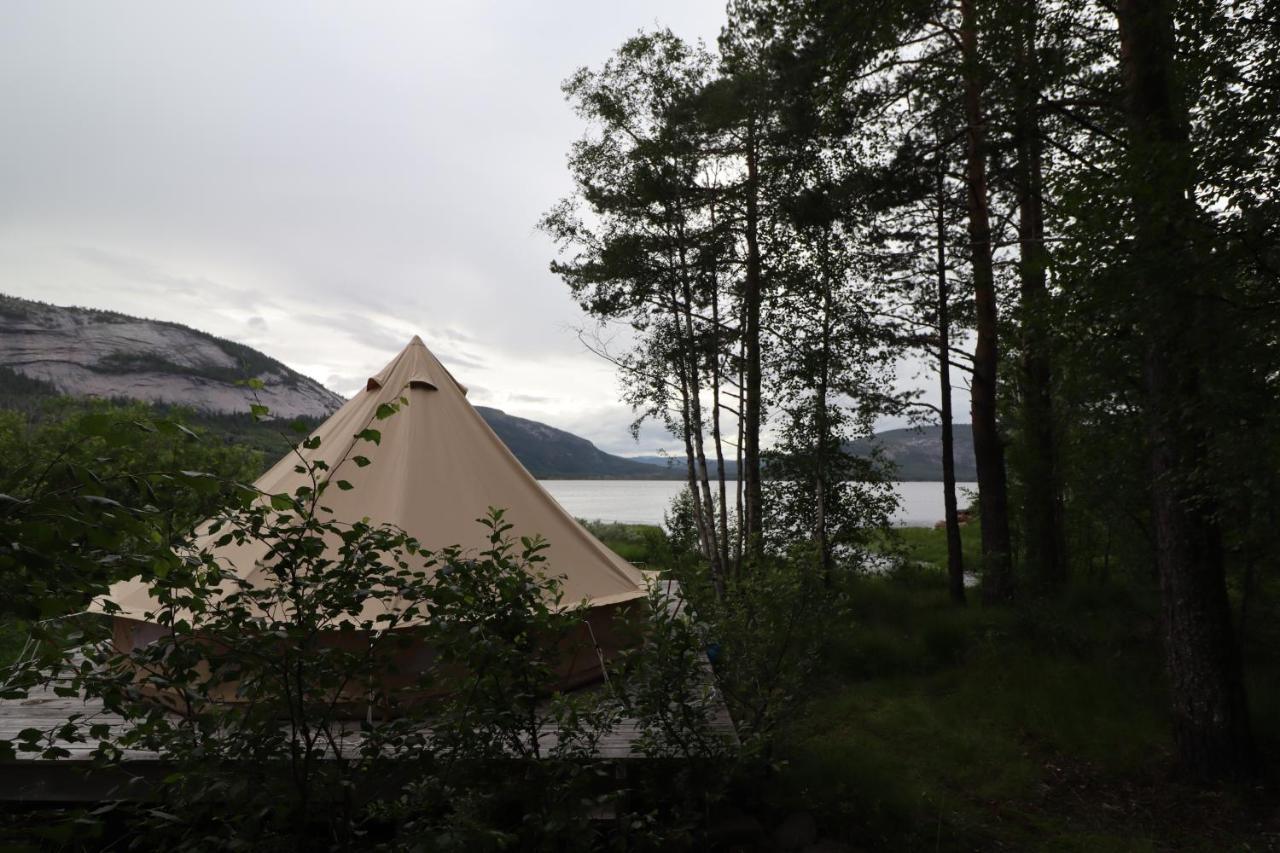 Fossumsanden Camping Og Hytter Fyresdal Ngoại thất bức ảnh