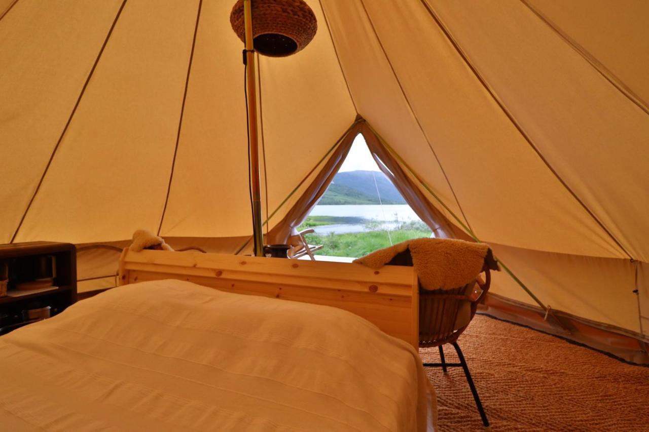 Fossumsanden Camping Og Hytter Fyresdal Ngoại thất bức ảnh