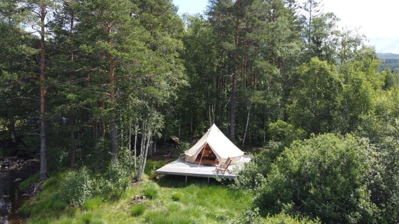 Fossumsanden Camping Og Hytter Fyresdal Ngoại thất bức ảnh