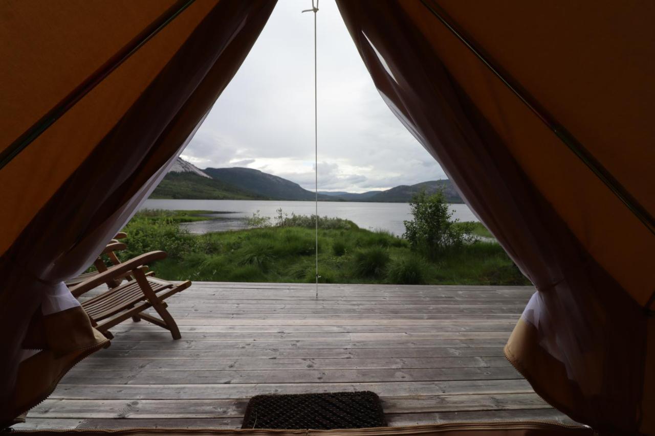 Fossumsanden Camping Og Hytter Fyresdal Ngoại thất bức ảnh