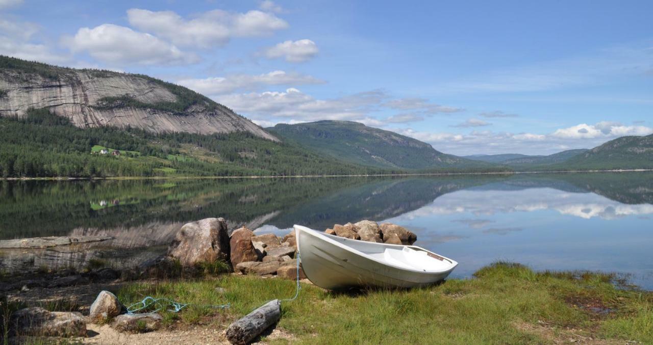 Fossumsanden Camping Og Hytter Fyresdal Ngoại thất bức ảnh