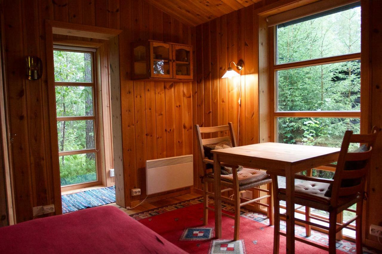 Fossumsanden Camping Og Hytter Fyresdal Ngoại thất bức ảnh